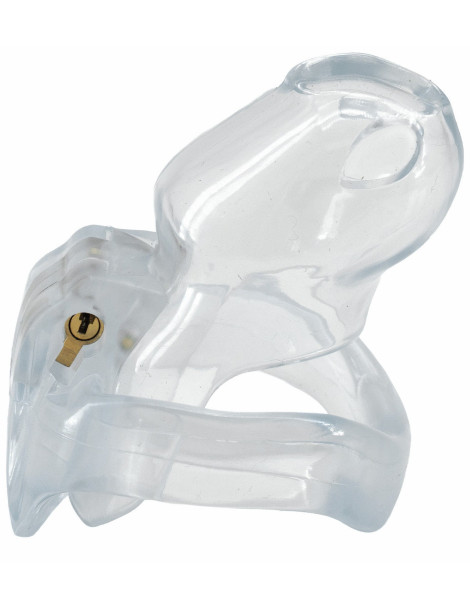 Plastová klec na penis Clear Control Regular , Hidden Desire