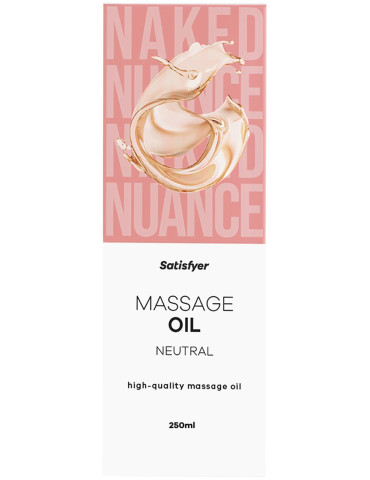 Masážní olej Neutral , Satisfyer (250 ml)