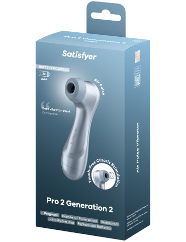 Stimulátor klitorisu Pro 2 Generation 2 , Satisfyer (na baterie)