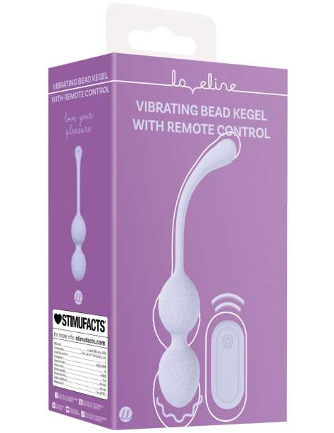 Vibrační vaginální činka (+ dálkový ovladač) , Loveline