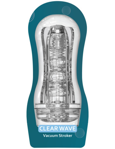 Průhledný masturbátor HERO Clear Wave , TOYJOY