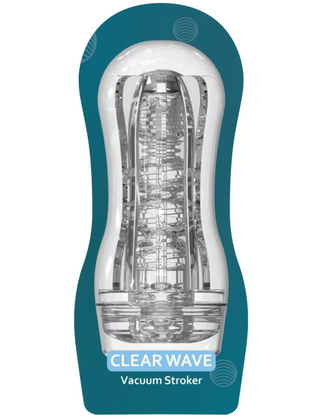 Průhledný masturbátor HERO Clear Wave , TOYJOY