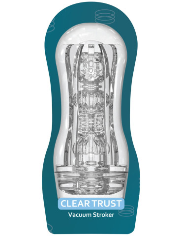 Průhledný masturbátor HERO Clear Trust , TOYJOY