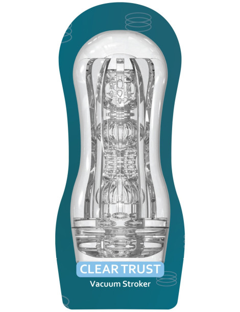 Průhledný masturbátor HERO Clear Trust , TOYJOY