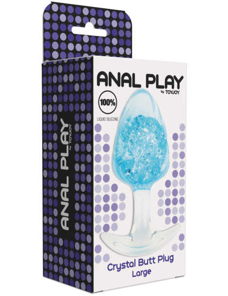 Anální kolík Crystal Large , TOYJOY