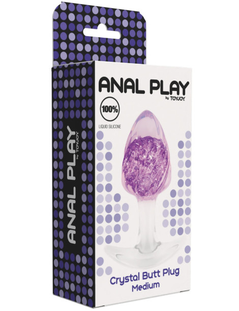 Anální kolík Crystal Medium , TOYJOY