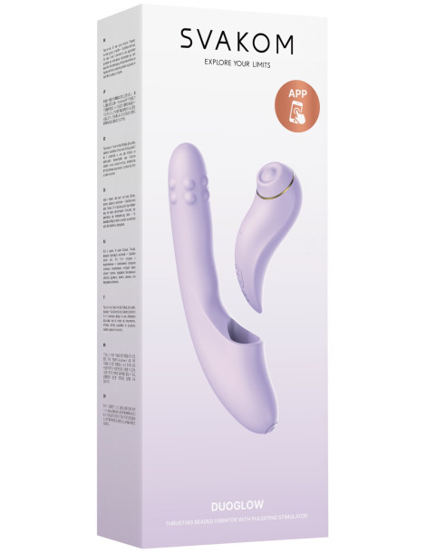 Multifunkční vibrátor/stimulátor DuoGlow , Svakom