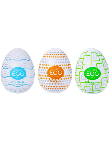 Masturbační vajíčka Egg Standard Set 1 , TENGA (3 ks)