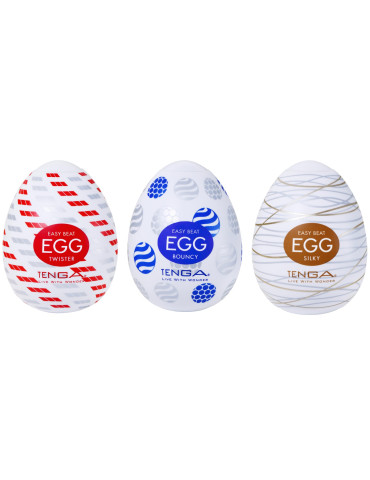 Masturbační vajíčka Egg Standard Set 2 , TENGA (3 ks)