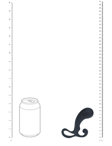 Silikonový stimulátor prostaty Bulb with Loop , Levelz (vel. S)