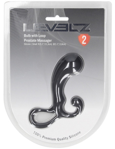 Silikonový stimulátor prostaty Bulb with Loop , Levelz (vel. S)