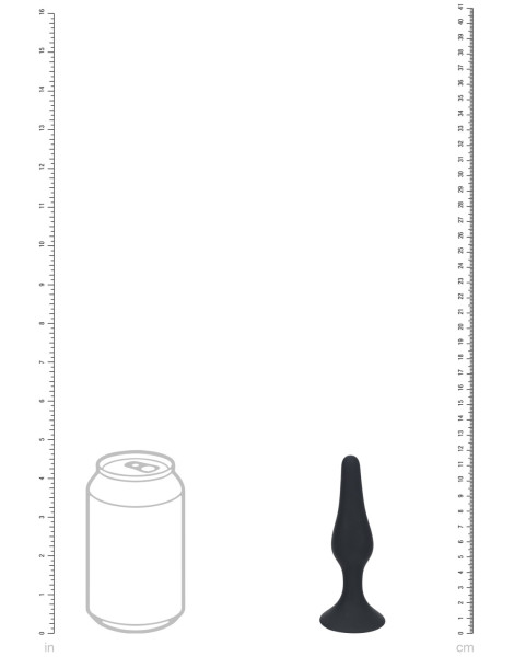 Anální kolík s přísavkou Slim Anal Plug , Levelz (vel. M)