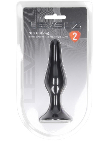 Anální kolík s přísavkou Slim Anal Plug , Levelz (vel. M)