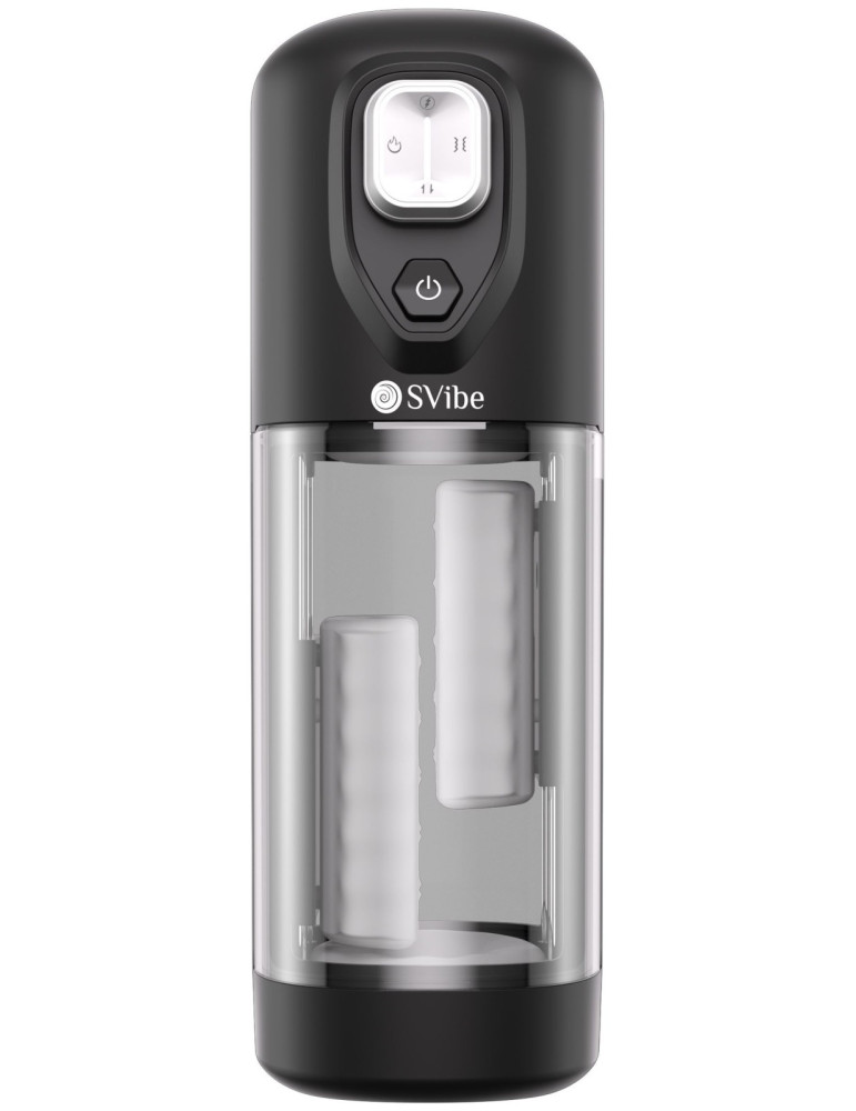 Hřejivý třecí a vibrační masturbátor Ikon Volt , SVibe