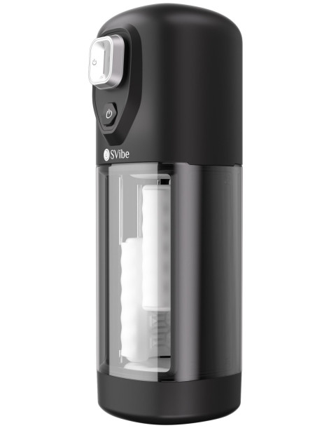 Hřejivý třecí a vibrační masturbátor Ikon Volt , SVibe