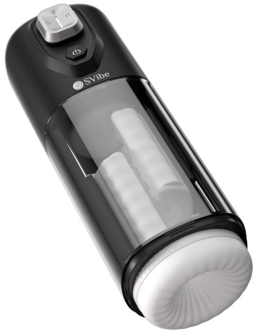 Hřejivý třecí a vibrační masturbátor Ikon Volt , SVibe