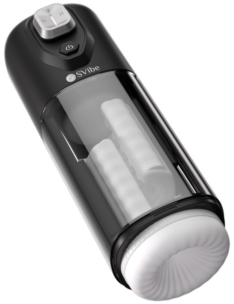Hřejivý třecí a vibrační masturbátor Ikon Volt , SVibe
