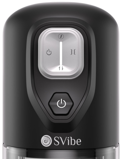 Hřejivý třecí a vibrační masturbátor Ikon Volt , SVibe