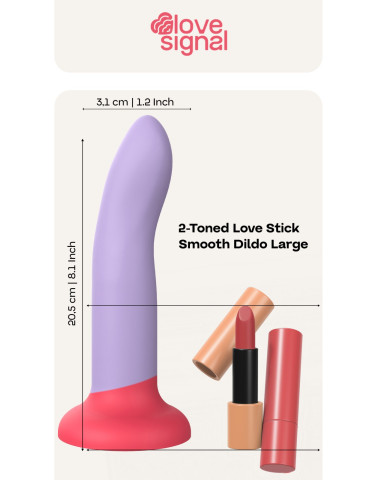 Dildo s přísavkou 2,Toned Love Stick Large , Dream Toys