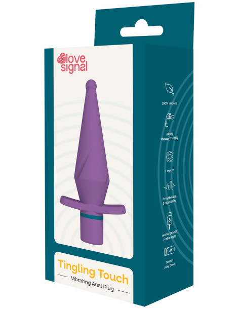 Vibrační anální kolík Tingling Touch , Dream Toys