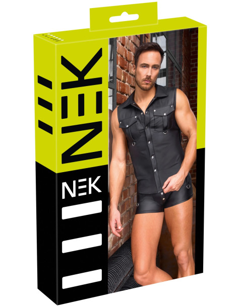 Wetlook pánské tričko bez rukávů , NEK