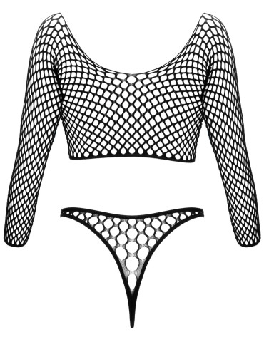 Síťované body s dlouhými rukávy Fantasy , Cottelli