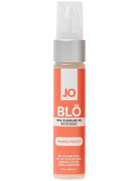 Gel na orální sex BLŌ Mango Peach , System JO (30 ml)
