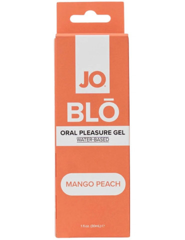 Gel na orální sex BLŌ Mango Peach , System JO (30 ml)