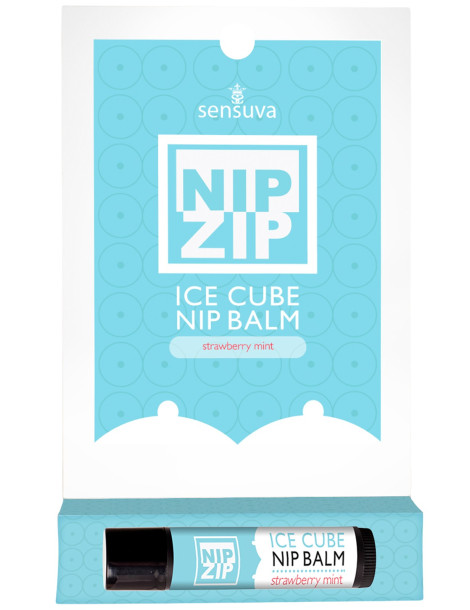 Chladivý balzám na bradavky Nip Zip Strawberry Mint , Sensuva (4 g)