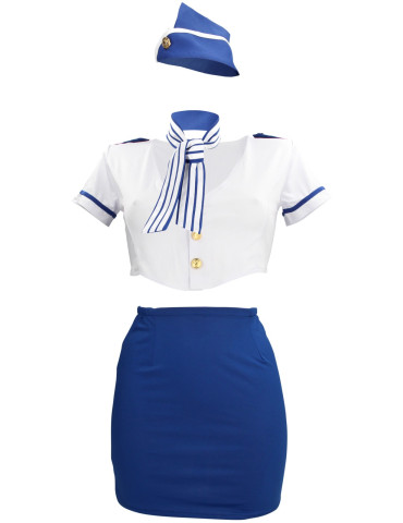 Kostým Stewardess (letuška) , S,Line