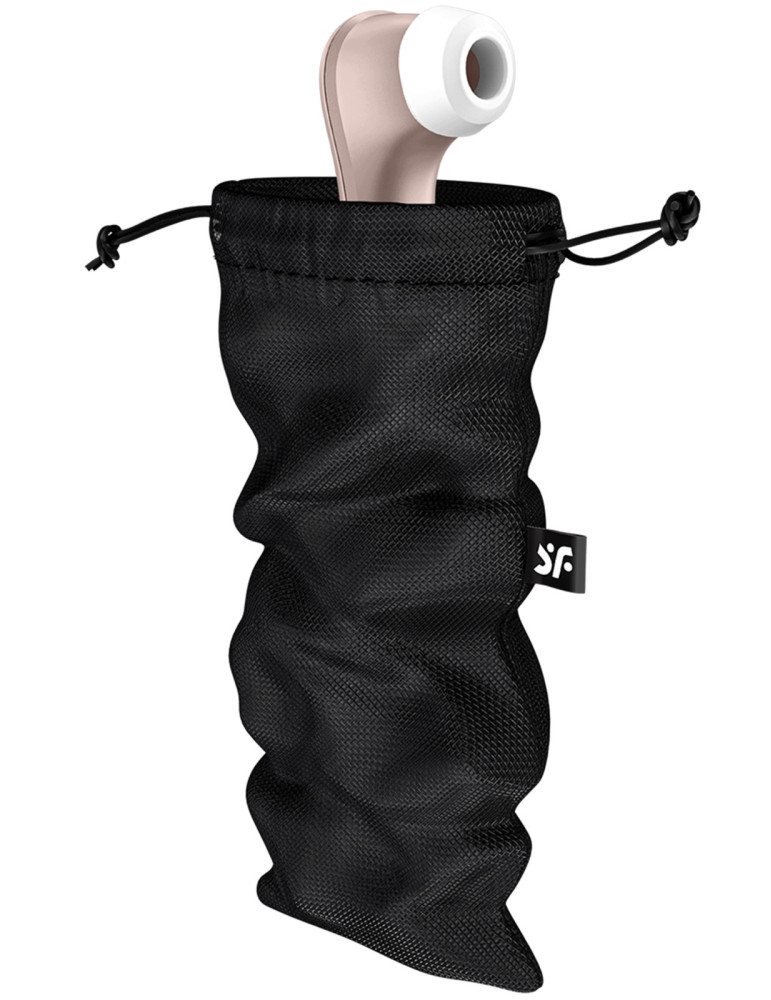 Pytlík na erotické pomůcky Treasure Bag (L) , Satisfyer (černý)
