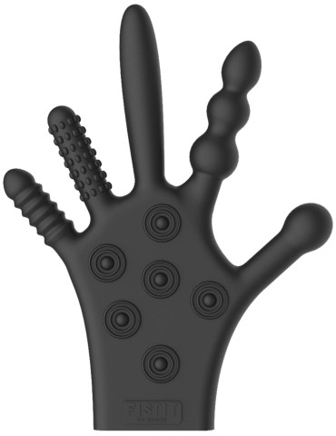 Silikonová stimulační rukavice , FIST IT