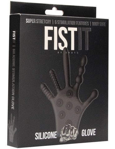 Silikonová stimulační rukavice , FIST IT