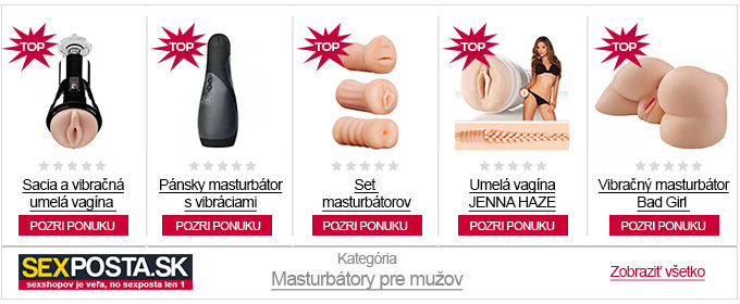 Masturbátory pre mužov